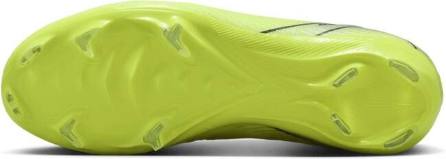 Nike Jr. Mercurial Vapor 16 Pro low-top voetbalschoenen voor kleuters kids (stevige ondergrond) Geel - Foto 2