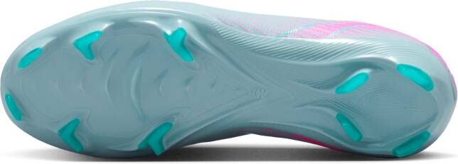 Nike Jr. Mercurial Vapor 16 Pro low-top voetbalschoenen voor kleuters kids (stevige ondergrond) Grijs