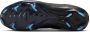 Nike Jr. Mercurial Vapor 16 Pro low-top voetbalschoenen voor kleuters kids (stevige ondergrond) Zwart - Thumbnail 2
