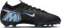 Nike Jr. Mercurial Vapor 16 Pro low-top voetbalschoenen voor kleuters kids (stevige ondergrond) Zwart - Thumbnail 3