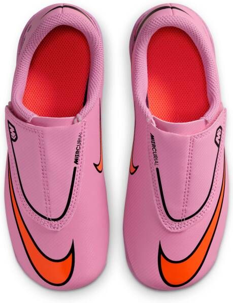 Nike Jr. Mercurial Vapor 16 Club low-top voetbalschoenen voor kleuters (meerdere ondergronden) Roze - Foto 4