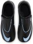 Nike Jr. Mercurial Vapor 16 Club low-top voetbalschoenen voor kleuters (meerdere ondergronden) Zwart - Thumbnail 4