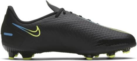 Nike Jr. Phantom GT Academy MG Voetbalschoen voor kleuters kids (meerdere ondergronden) Zwart
