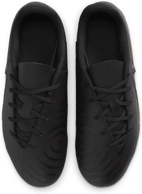 Nike Jr. Phantom GX 2 Club MG low-top voetbalschoenenen voor kleuters kids (meerdere ondergronden) Zwart - Foto 4