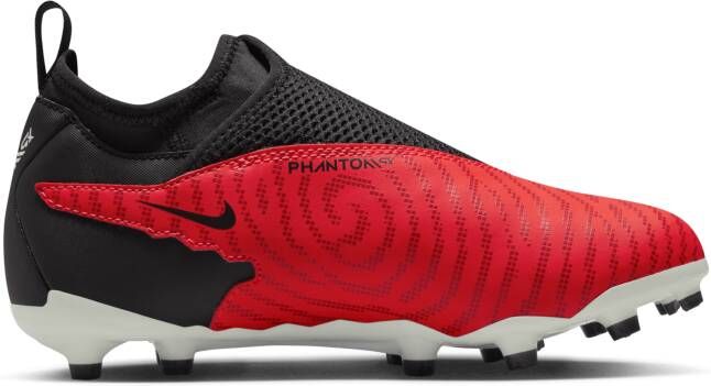 Nike Jr. Phantom GX Academy voetbalschoenen voor kids (meerdere ondergronden) Rood