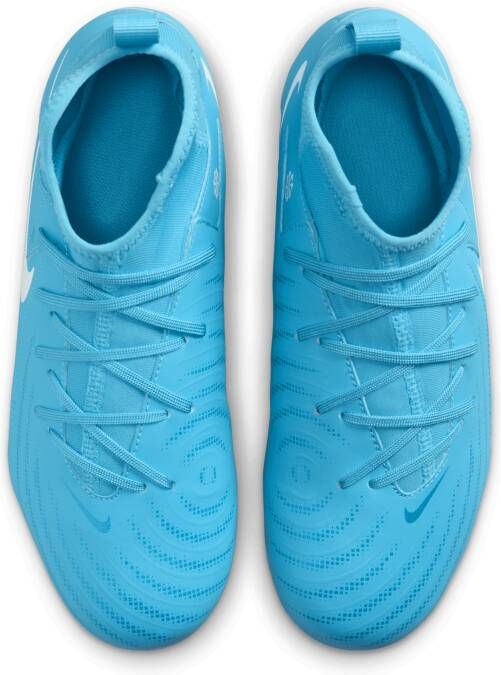 Nike Jr. Phantom Luna 2 Academy voetbalschoenen voor kleuters kids (meerdere ondergronden) Blauw - Foto 4