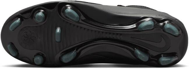 Nike Jr. Phantom Luna 2 Club high-top voetbalschoenen voor kleuters kids (meerdere ondergronden) Zwart - Foto 2