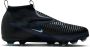 Nike Jr. Phantom 6 High Academy voetbalschoenen voor kids (meerdere ondergronden) Zwart - Thumbnail 3