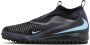 Nike Jr. Phantom 6 High Academy voetbalschoenen voor kids (turf) Zwart - Thumbnail 1