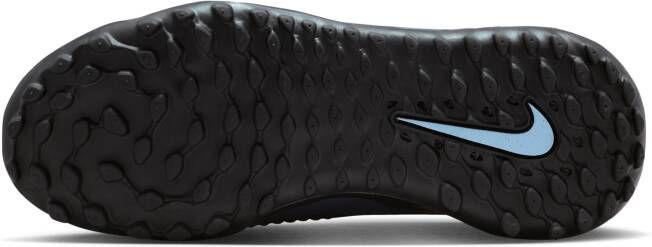 Nike Jr. Phantom 6 High Academy voetbalschoenen voor kids (turf) Zwart
