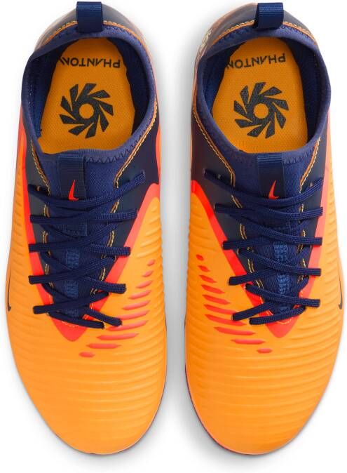 Nike Jr. Phantom 6 Low Academy 'Erling Haaland' voetbalschoenen voor kids (meerdere ondergronden) Oranje