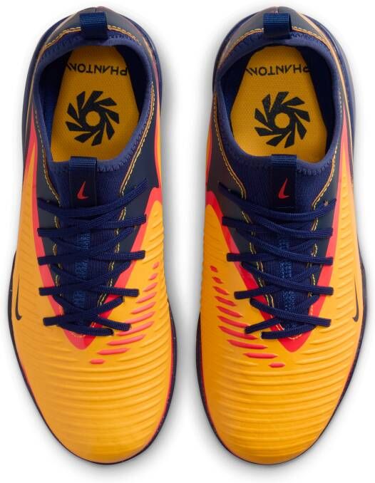 Nike Jr. Phantom 6 Low Academy 'Erling Haaland' zaalvoetbalschoenen voor kids Oranje - Foto 4