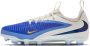 Nike Jr. Phantom 6 Low Academy LV8 voetbalschoenen voor kids (meerdere ondergronden) Blauw - Thumbnail 1