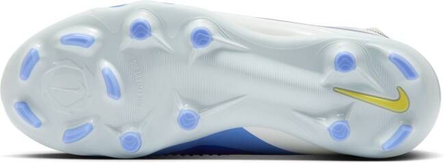 Nike Jr. Phantom 6 Low Academy LV8 voetbalschoenen voor kids (meerdere ondergronden) Blauw