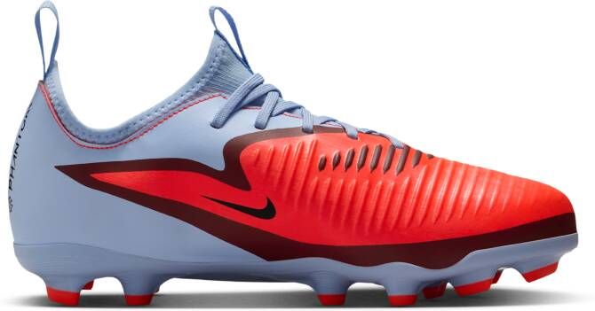Nike Jr. Phantom 6 Low Academy voetbalschoenen (meerdere ondergronden) Blauw