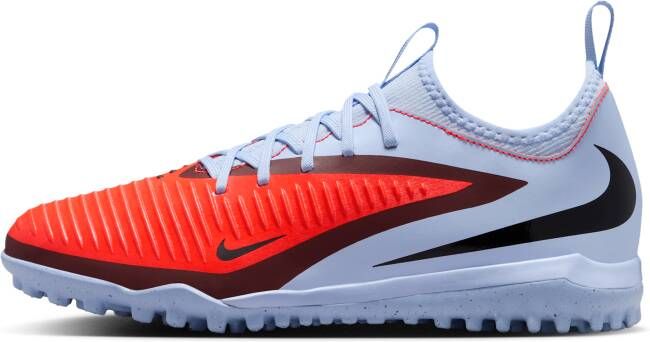 Nike Jr. Phantom 6 Low Academy voetbalschoenen voor kids (turf) Blauw