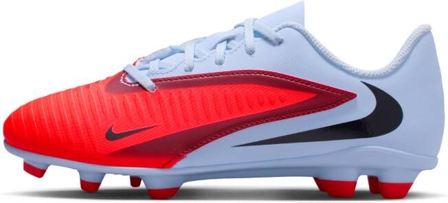 Nike Jr. Phantom 6 Low Club voetbalschoenen voor kids (meerdere ondergronden) Blauw