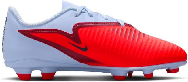 Nike Jr. Phantom 6 Low Club voetbalschoenen voor kids (meerdere ondergronden) Blauw