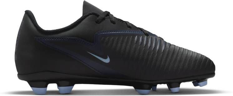 Nike Jr. Phantom 6 Low Club voetbalschoenen voor kids (meerdere ondergronden) Zwart