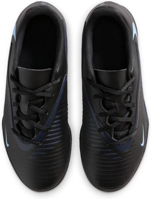 Nike Jr. Phantom 6 Low Club zaalvoetbalschoenen voor kids Zwart - Foto 4
