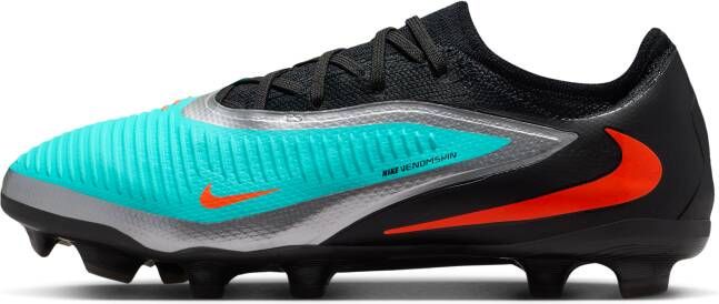 Nike Jr. Phantom 6 Pro LE low-top voetbalschoenen voor kleuters (meerdere ondergronden) Grijs