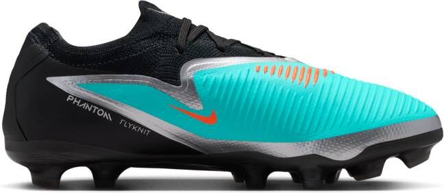 Nike Jr. Phantom 6 Pro LE low-top voetbalschoenen voor kleuters (meerdere ondergronden) Grijs