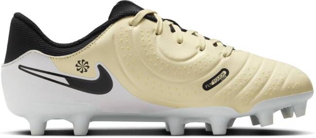 Nike Jr. Tiempo Legend 10 Academy low-top voetbalschoenen voor kleuters kids (meerdere ondergronden) Geel