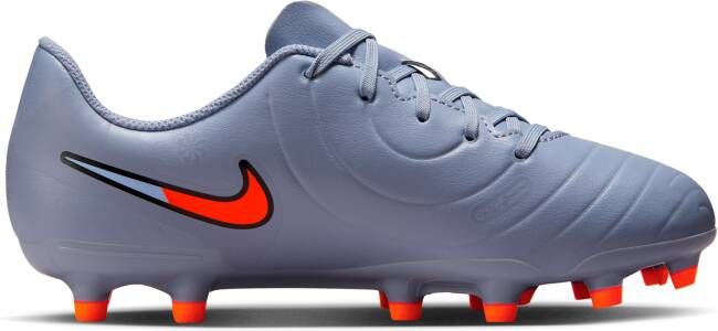 Nike Jr. Tiempo Legend 10 Club low top voetbalschoenen voor kleuters kids (meerdere ondergronden) Blauw