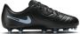 Nike Jr. Tiempo Legend 10 Club low top voetbalschoenen voor kleuters kids (meerdere ondergronden) Zwart - Thumbnail 3