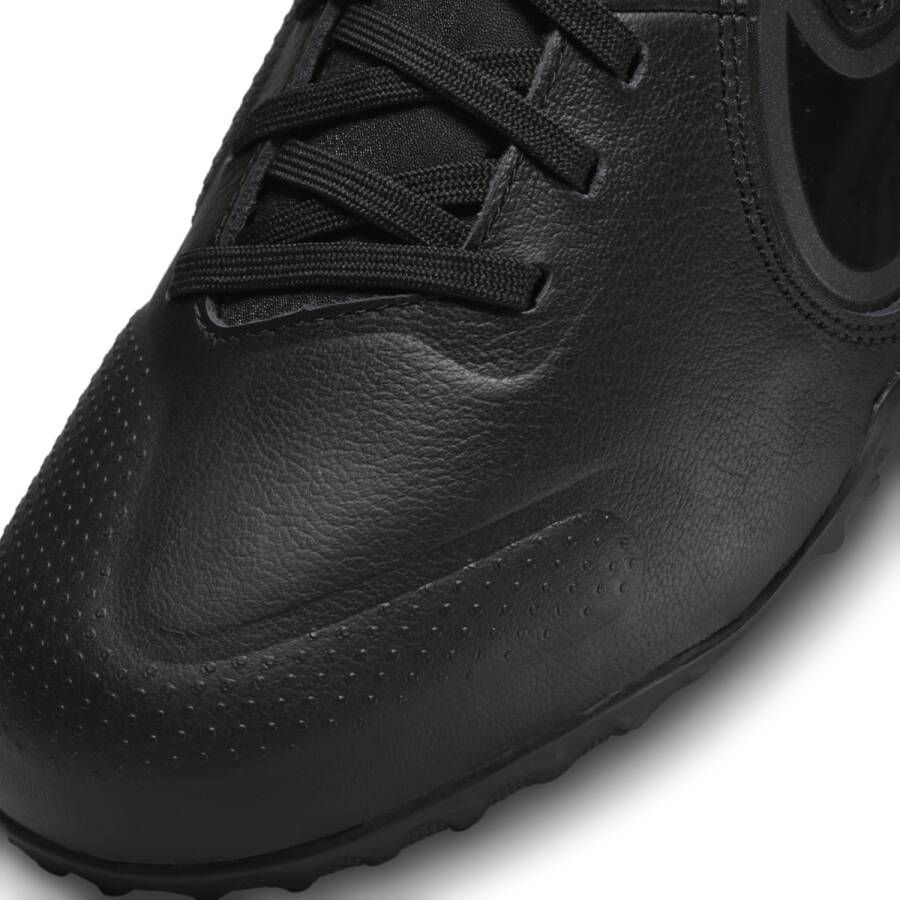 Nike Jr. Tiempo Legend 9 Academy TF Voetbalschoenen voor kleuters kids (turf) Zwart