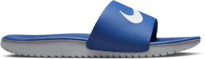 Nike Kawa Slipper kleuters kids Blauw