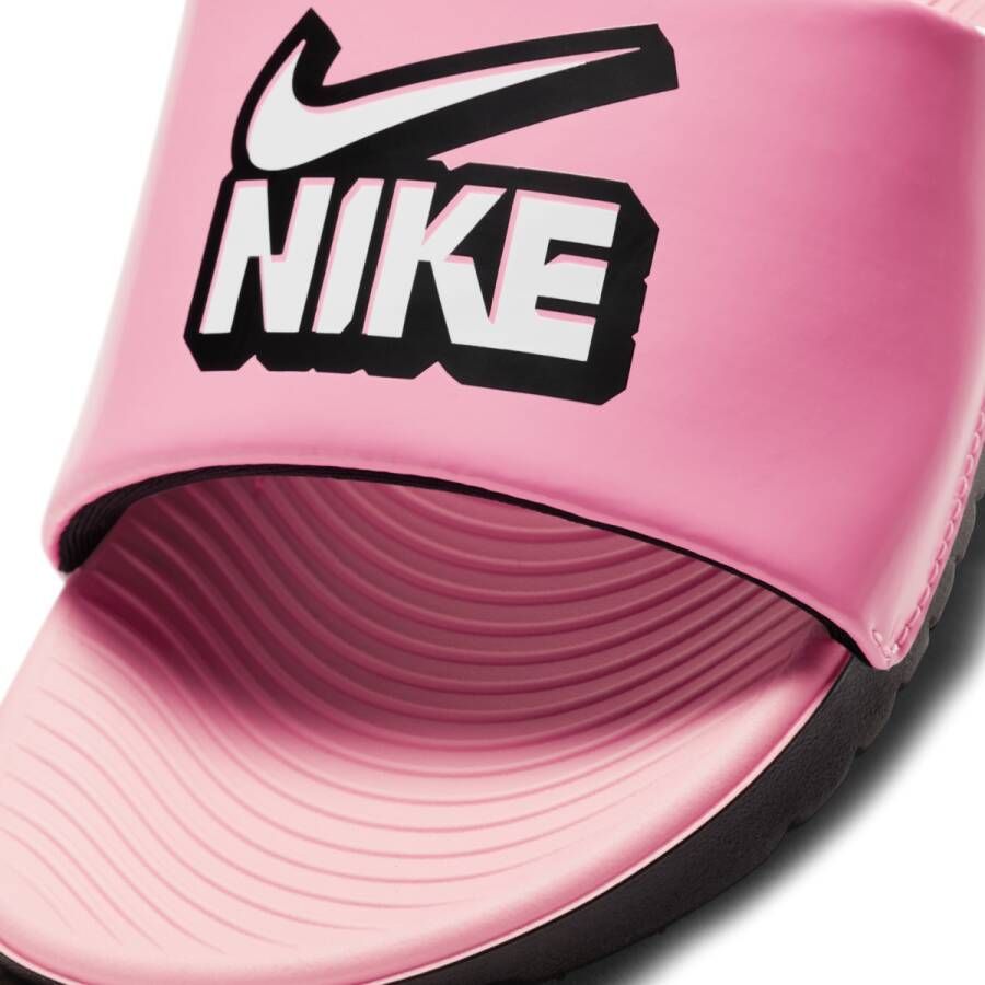 Nike Kawa Slipper kleuters kids Roze