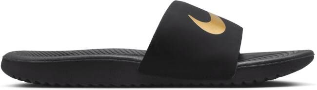 Nike Kawa Slipper kleuters kids Zwart
