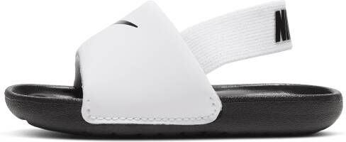 Nike Kawa Slipper voor baby's peuters Wit - Foto 3