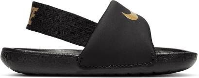 Nike Kawa TD Slippers Black Metallic Gold Kinderen - Foto 3