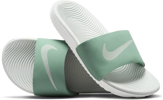 Nike Kawa Slippers voor kids Groen