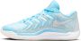 Nike Kd17 Basketbalschoen Aquarius Blauw Zilver Blue Heren - Thumbnail 2
