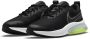 Nike Air Zoom Arcadia Unisex Sportschoenen Black Dk Smoke Grey-Smoke Grey-Volt - Thumbnail 3