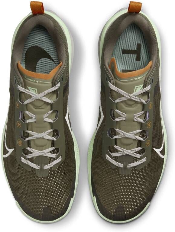 Nike Kiger 9 trailrunningschoenen voor heren Groen