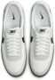 Nike Retro Leren Tennisschoen Wit Zwart White Heren - Thumbnail 5