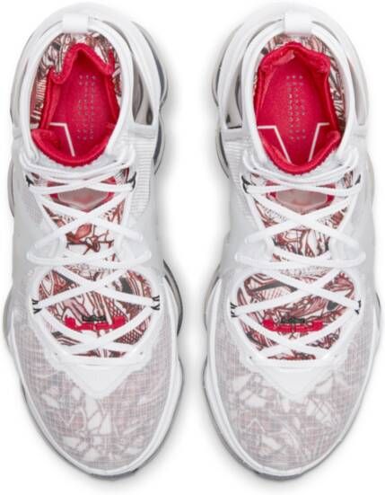 Nike LeBron 19 Basketbalschoenen Wit
