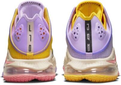 Nike Lebron 19 Low Lilac Pink Gaze Dk Smoke Grey Schoenmaat 38 1 2 Basketball Performance Low DO9829 500 - Foto 2