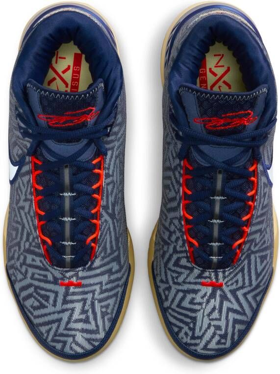 Nike LeBron NXXT Genisus basketbalschoenen Blauw