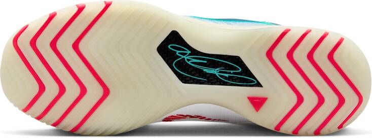 Nike LeBron Heren Schoenen Wit Maat: 40.5 Mesh Synthetisch Foot Locker - Foto 3