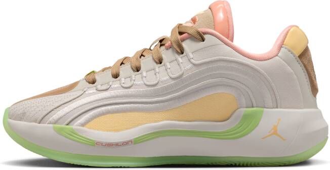 Nike Luka 4 'Light Orewood and Tangerine' basketbalschoenen voor kids Bruin
