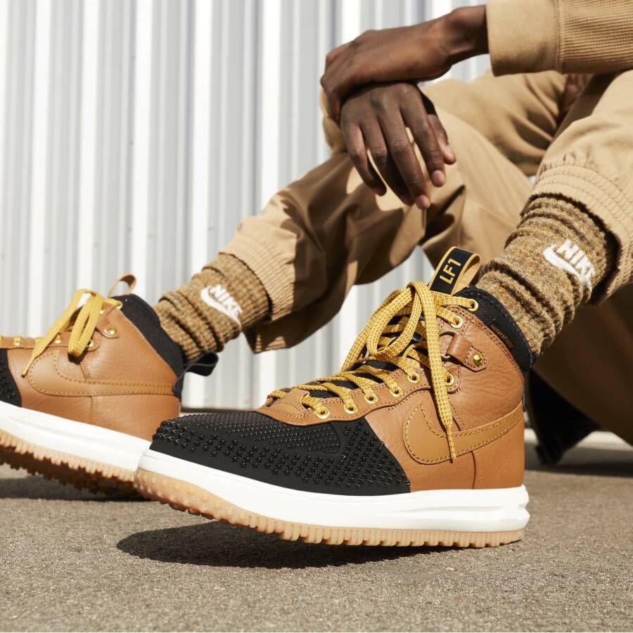 Nike Lunar Force 1 winterse duckboot voor heren Bruin