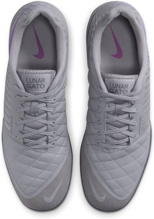 Nike Lunargato II low-top zaalvoetbalschoenen Paars