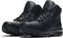 Nike Manoa Leather Heren Sneakers Black Black-Black - Thumbnail 2