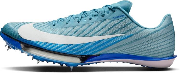 Nike Maxfly 2 Track and Field sprinting spikes Blauw
