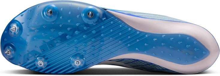 Nike Maxfly 2 Track and Field sprinting spikes Blauw